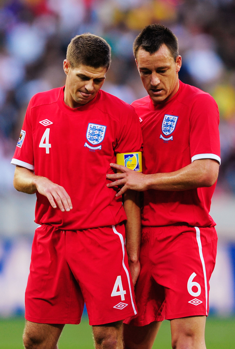 Steven Gerrard and John Terry